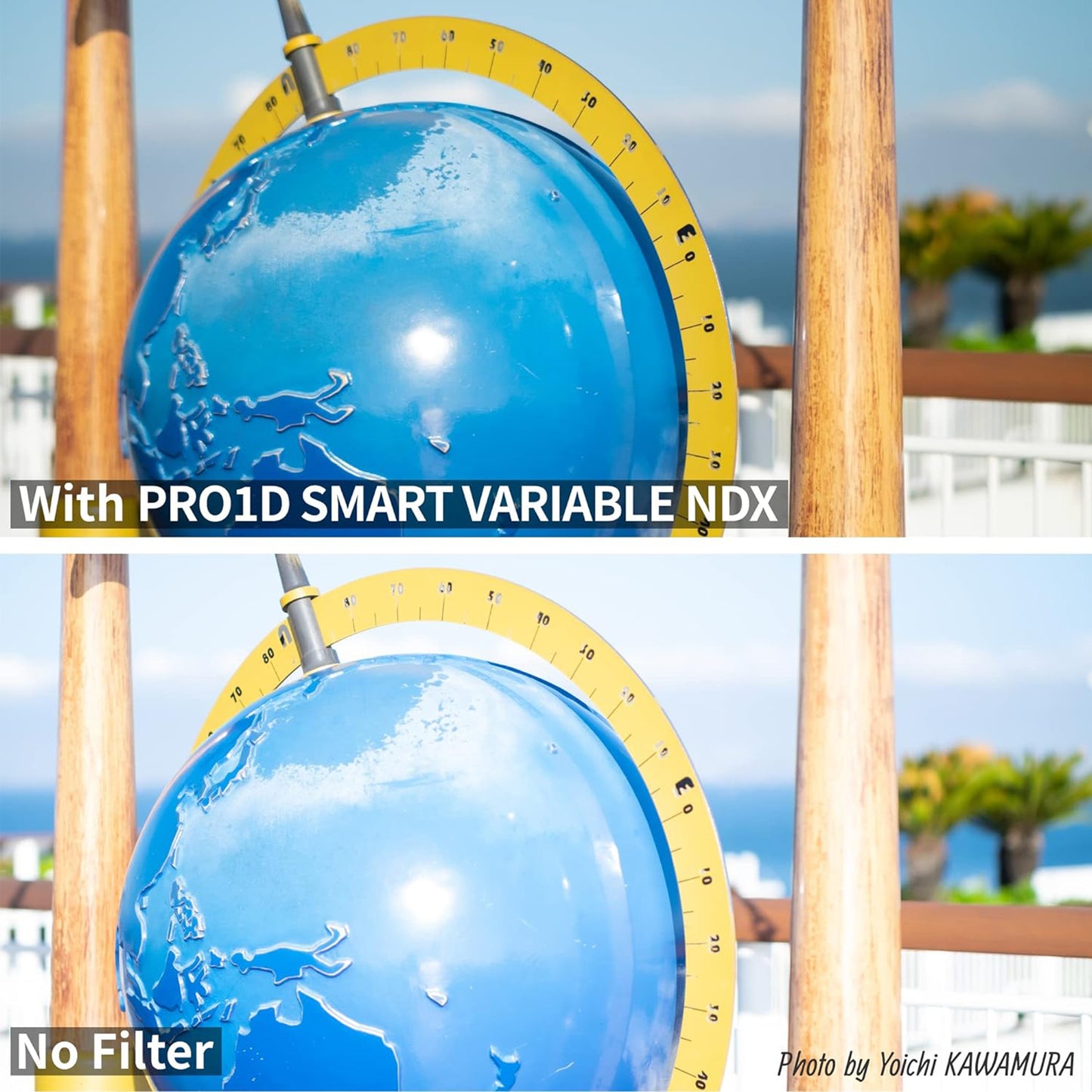 Kenko PRO1D SMART VARIABLE NDX3-450, Adjustable Neutral Density Filter
