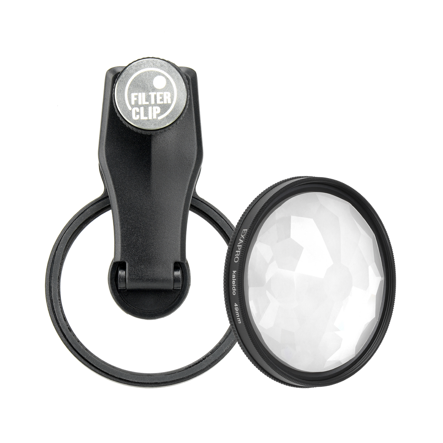 EXAPRO Filter Clip + 49mm Prism Filter Set