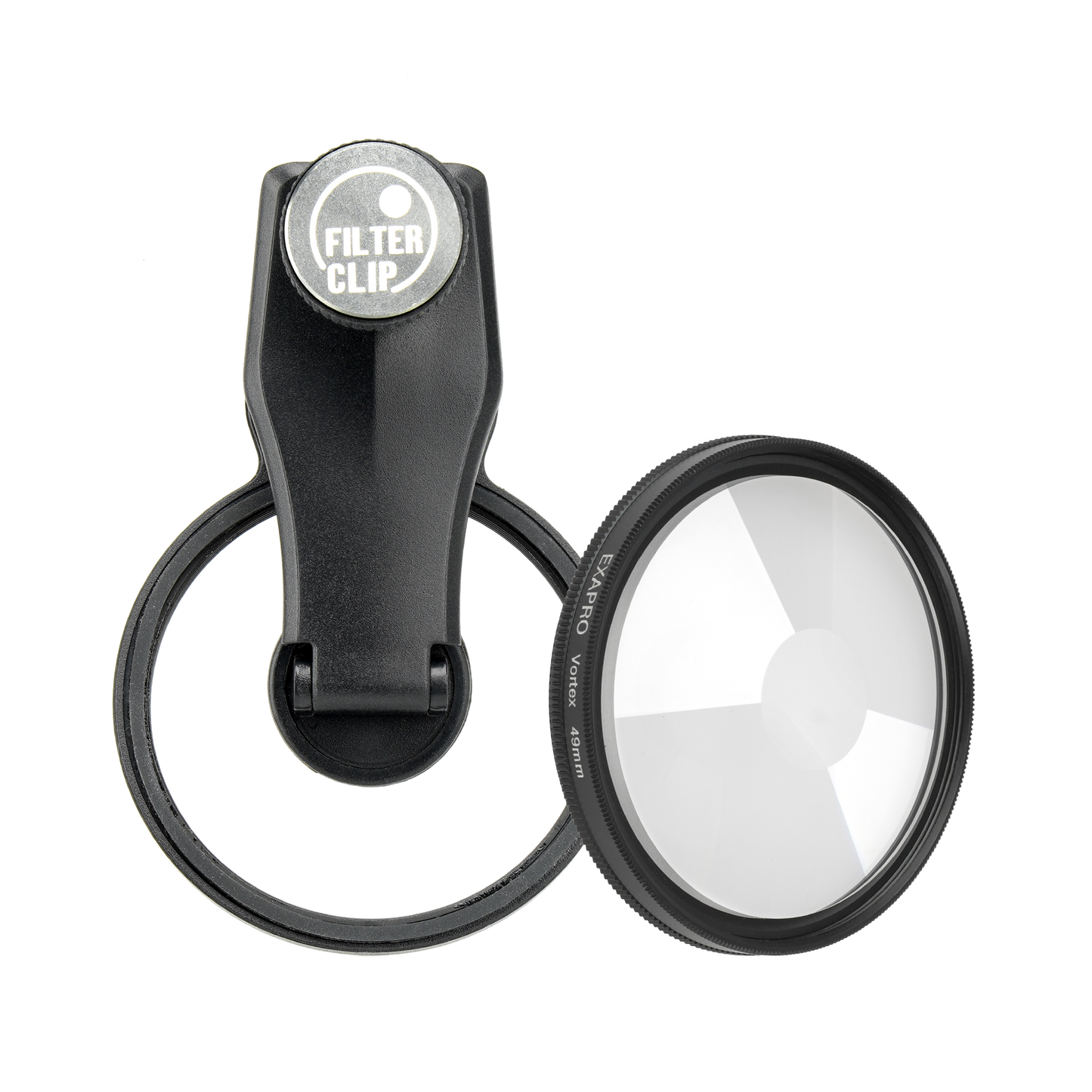 EXAPRO Filter Clip + 49mm Prism Filter Set