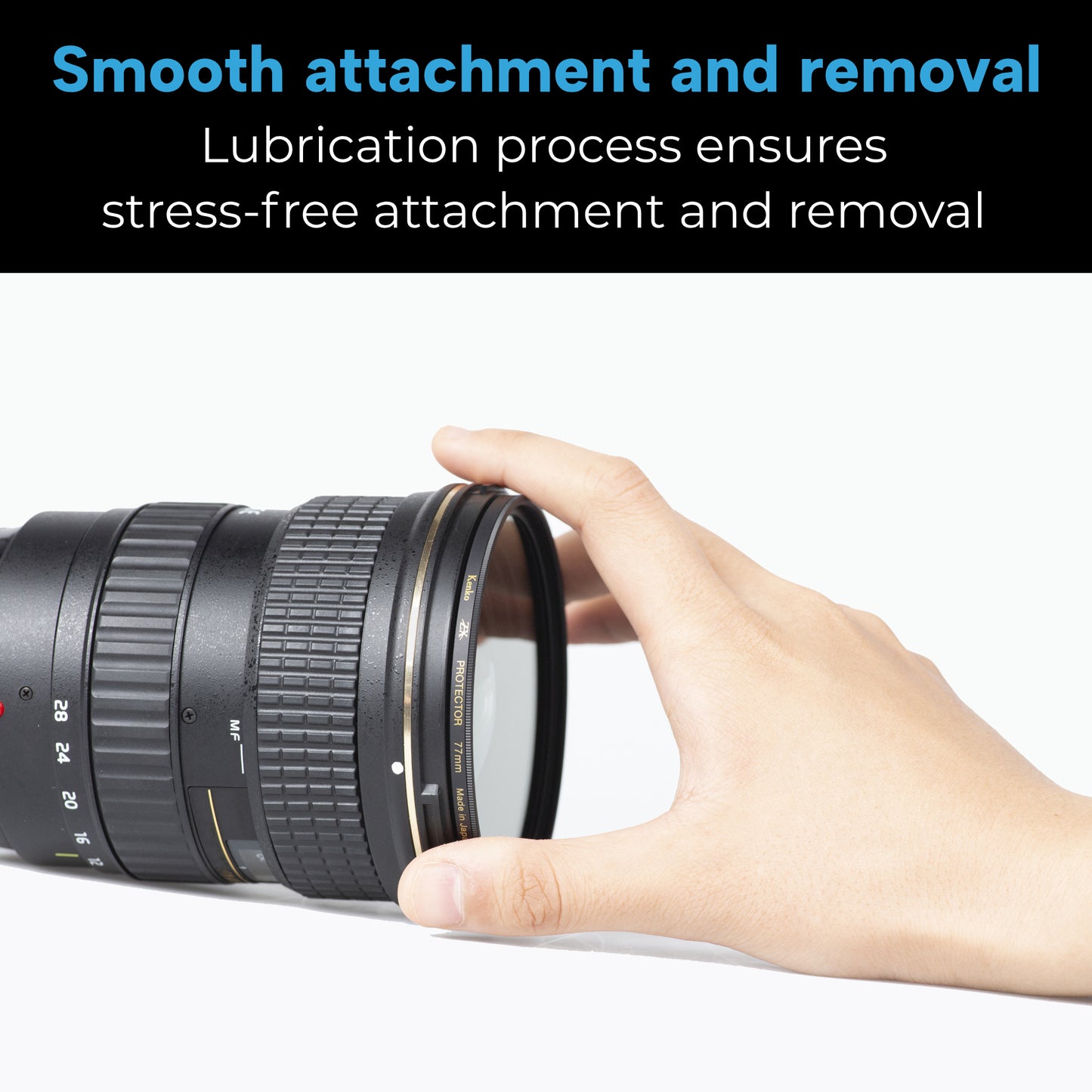 Kenko ZX PROTECTOR, Floating Frame System, Water and oil repellent coating