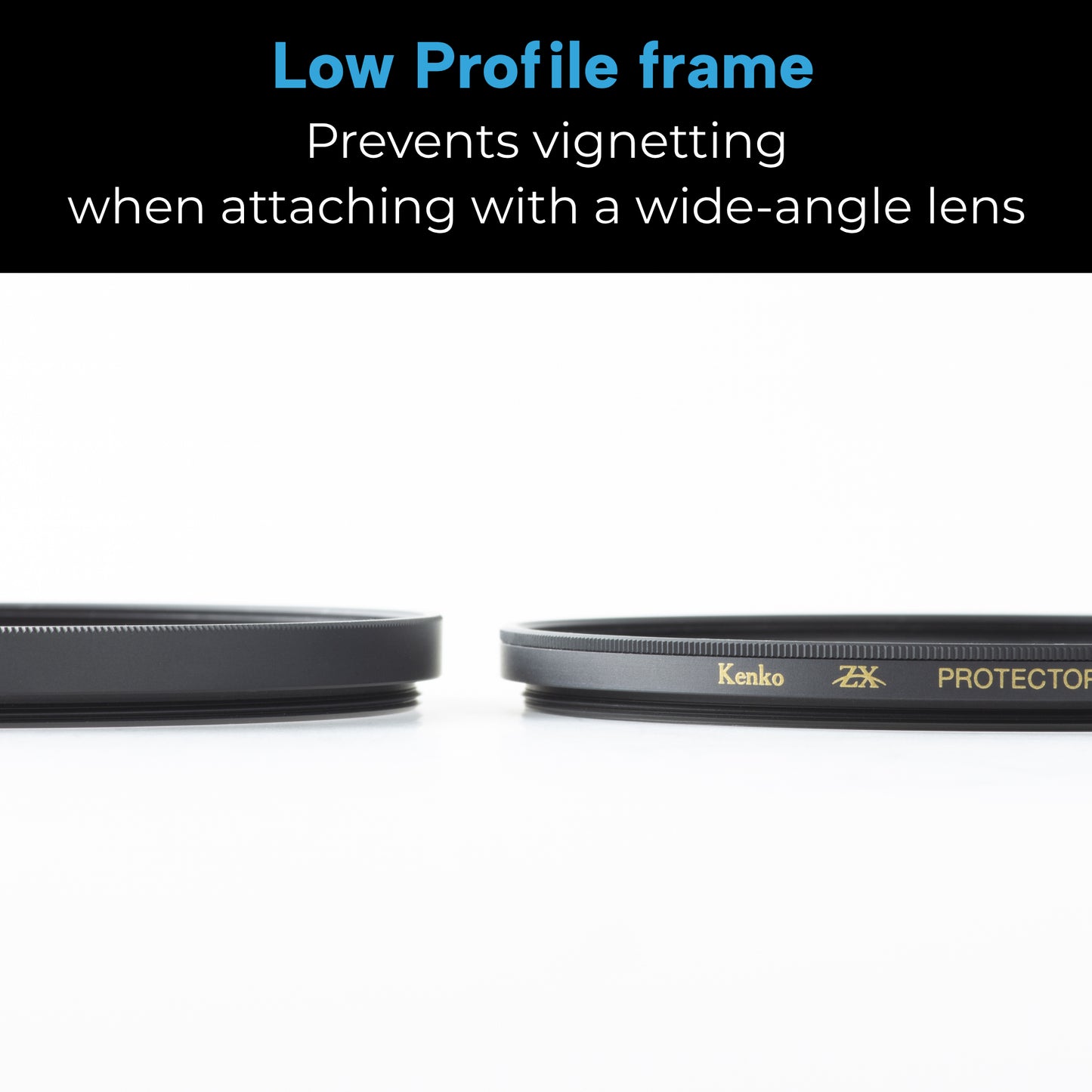 Kenko ZX PROTECTOR, Floating Frame System, Water and oil repellent coating