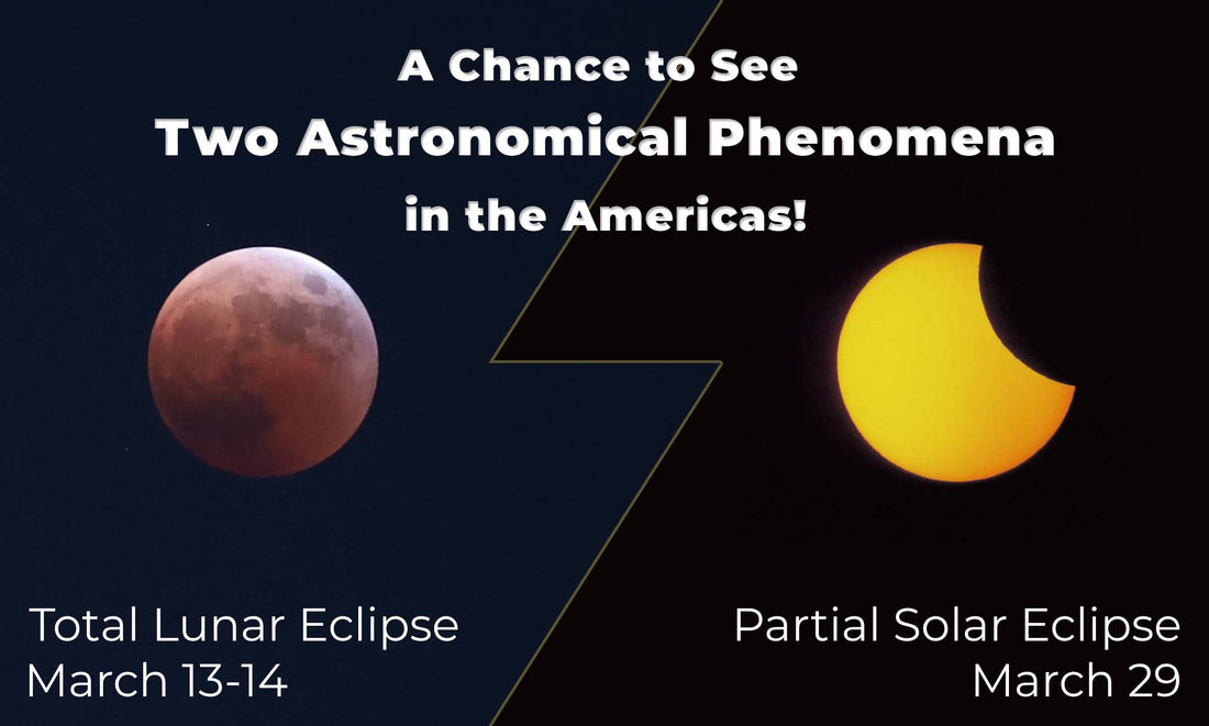 March Astronomical Phenomena in the Americas