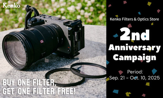 Kenko Filters & Optics Store Instagram official Account 2nd Anniversary Campaign