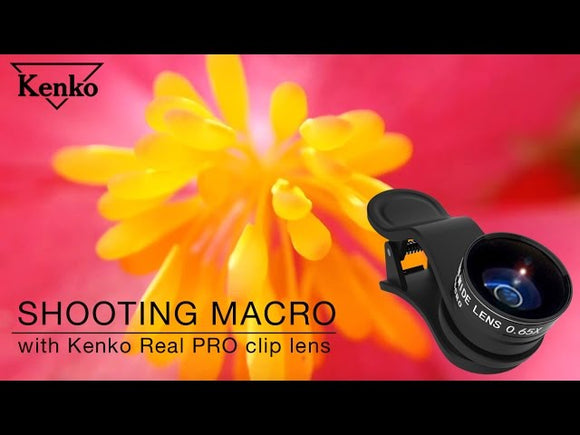 How to Shoot Macro with Kenko Real PRO Wide&Macro Clip Lens