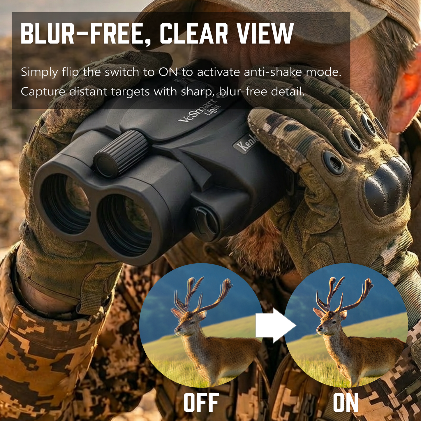 Vc Smart 14x30 Light Image stabilization binocular