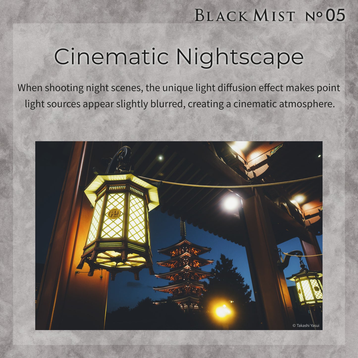 Kenko Black Mist No.05 N Diffusion Effect Filter, For That Perfect Cinematic Scene