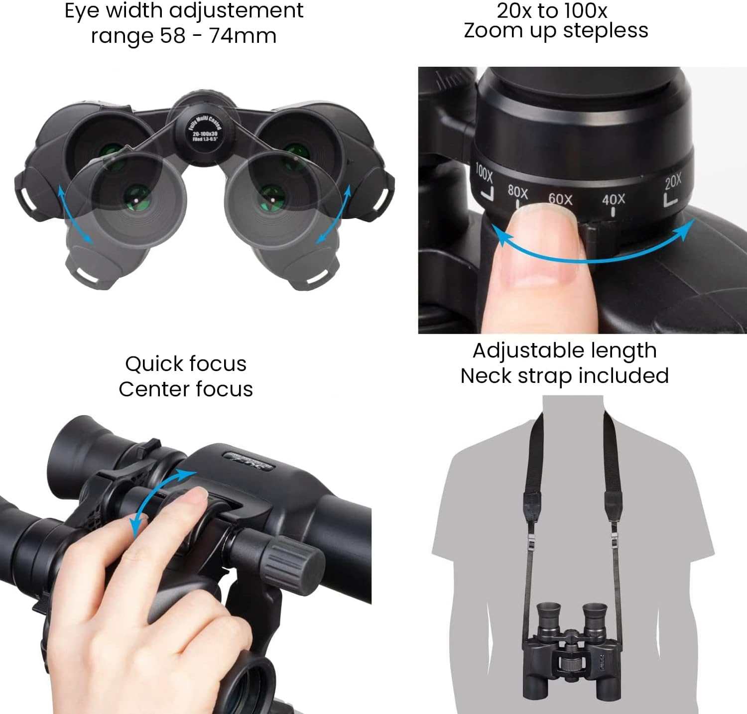 Focal Length How To Buy Binoculars Magnification Kenko SG-Z 20