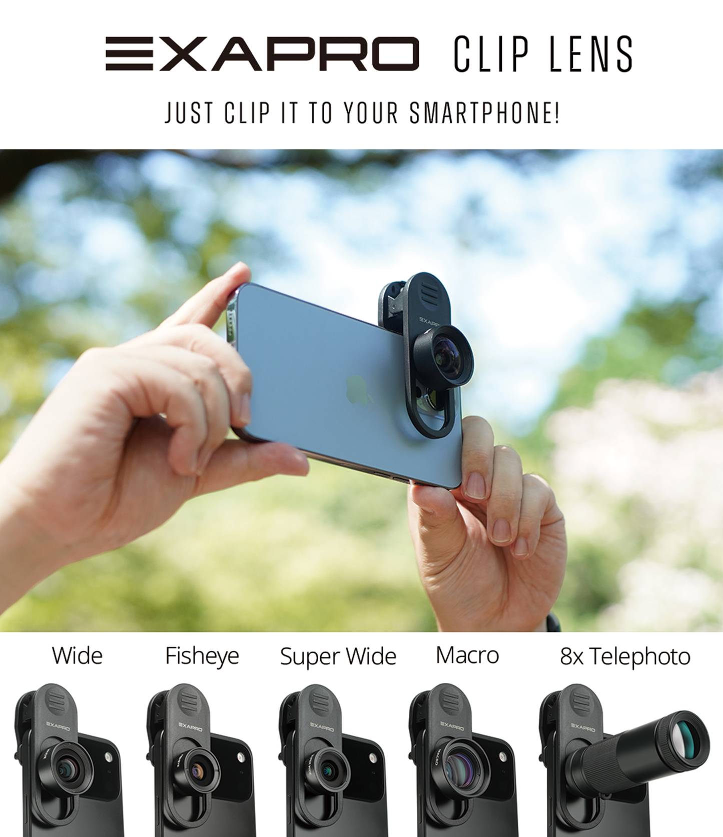 EXAPRO Clip Lens