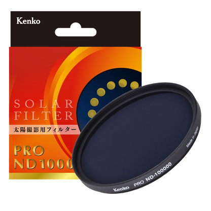 Kenko PRO ND 100000 Neutral Density Filter (16.5 Stop), Solar filter
