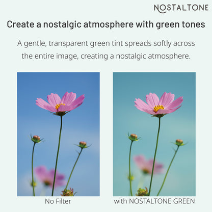 NOSTALTONE GREEN Effect Filter