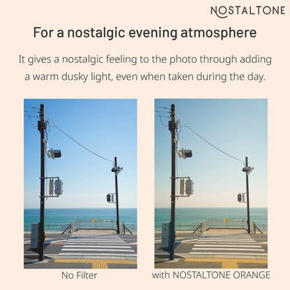 NOSTALTONE ORANGE Effect Filter