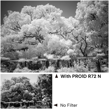 Kenko R72 N, For Infrared Photography