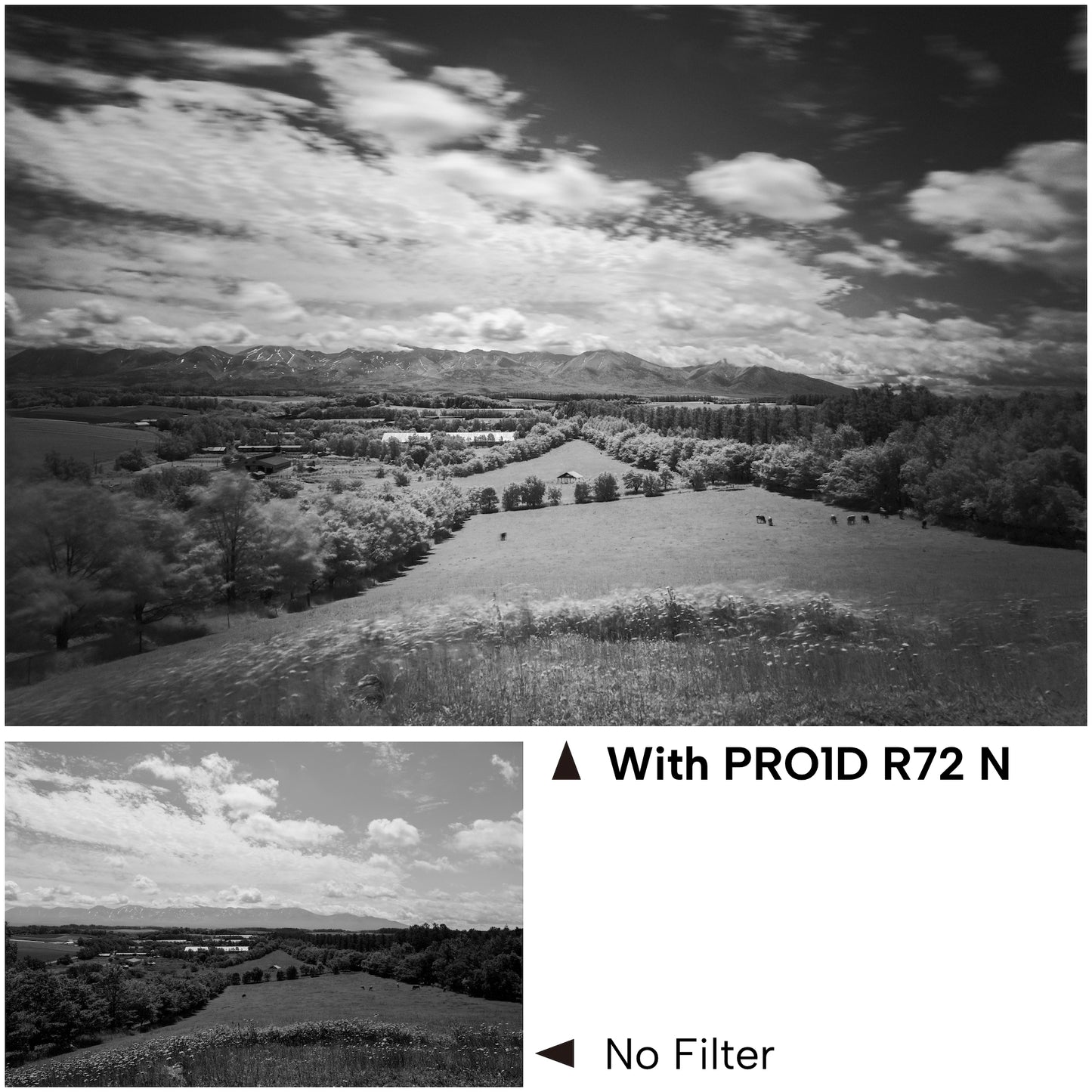 Kenko R72 N, For Infrared Photography