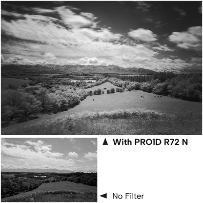 Kenko R72 N, For Infrared Photography
