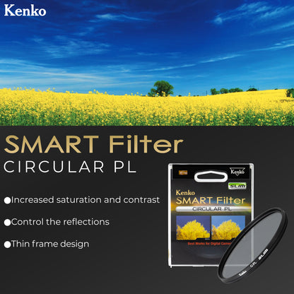 Kenko Lens Filter Smart Circular Polarizer, Slim Type