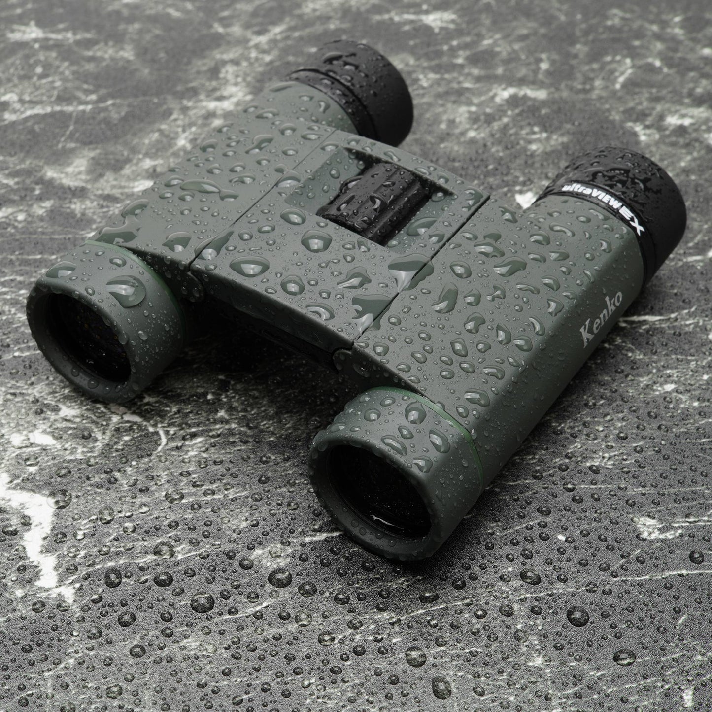 Kenko Ultraview EX Pocket Binocular, Roof Prism, Lightweight & Compact, IPX7 Waterproof, Made in Japan