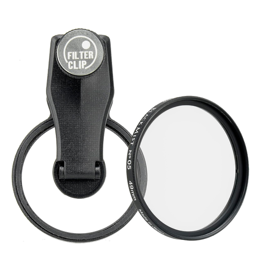 EXAPRO 49mm Filter Clip + Black Mist No. 05 Set