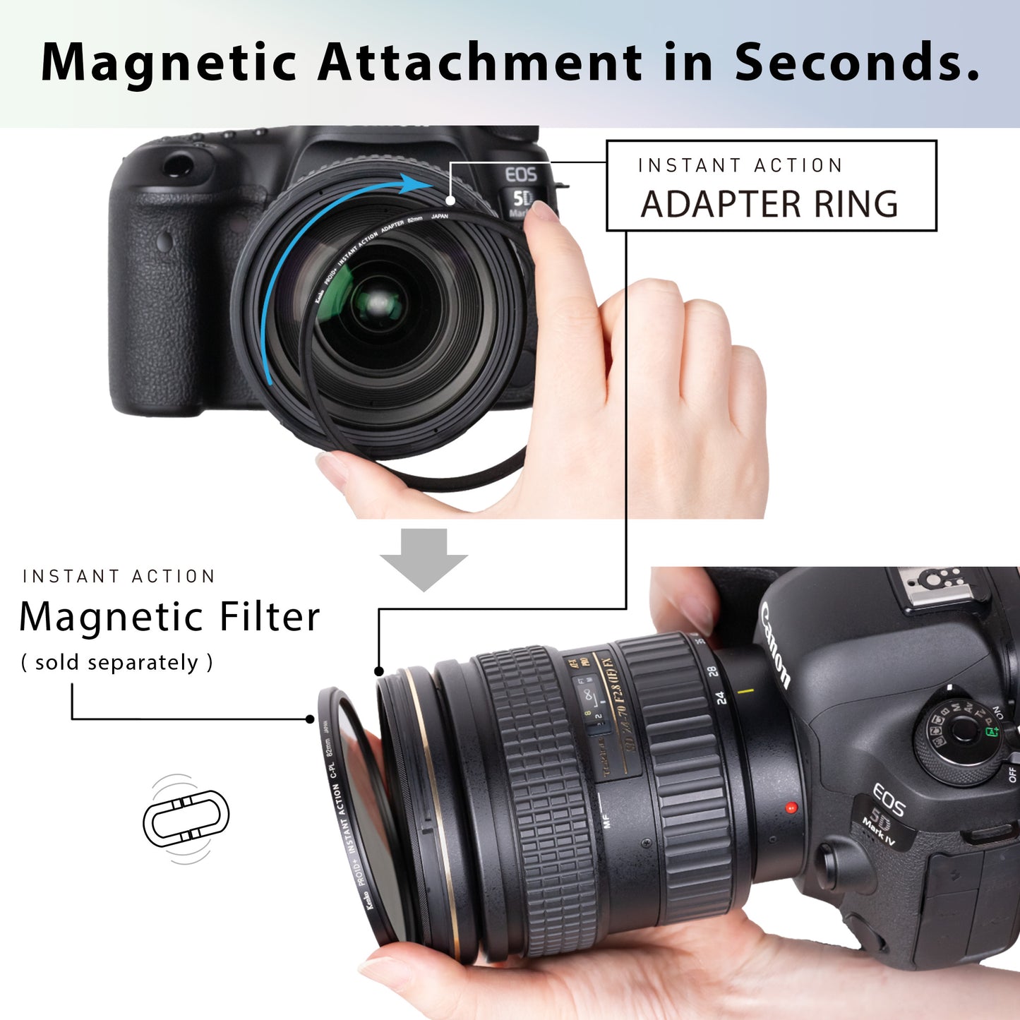 PRO1D+ INSTANT ACTION Adapter Ring