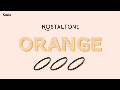 Kenko NOSTALTONE ORANGE Soft & Color Enhanced Effect Filter 