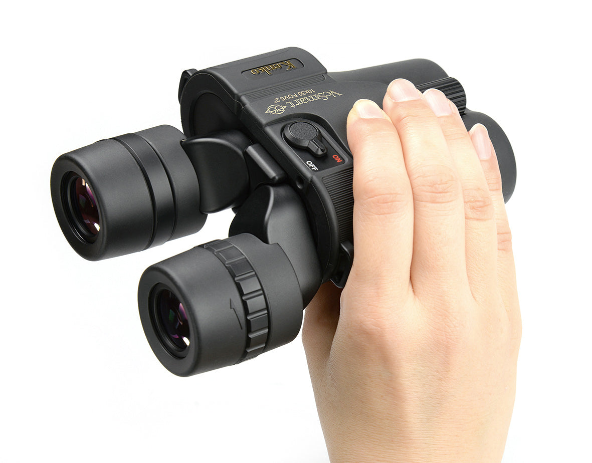 Kenko Vc Smart Vibration Control Binocular, 10x30 / 14x30 Black